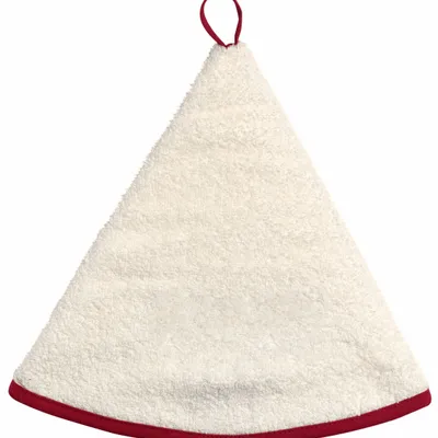 Torchons textile - Essuie-mains rond écru Ivoire Diamètre 60 - MAISON VIVARAISE - SDE VIVARAISE WINKLER