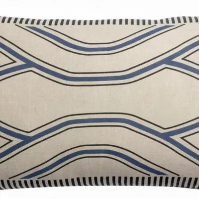 Cushions - Cushion Zeff Johan Tempete 40 X 65 - MAISON VIVARAISE - SDE VIVARAISE WINKLER