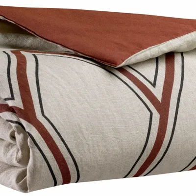 Bed linens - Eiderdown Zeff Johan Caramel 80 X 180 - MAISON VIVARAISE - SDE VIVARAISE WINKLER
