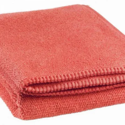 Bath towels - Bora Coral Shower Sheet 70 x 130 - MAISON VIVARAISE - SDE VIVARAISE WINKLER