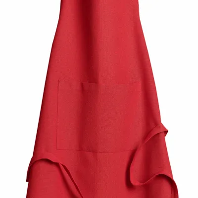 Aprons - Recycled Apron Dario Rouge 85 X 72 - MAISON VIVARAISE - SDE VIVARAISE WINKLER