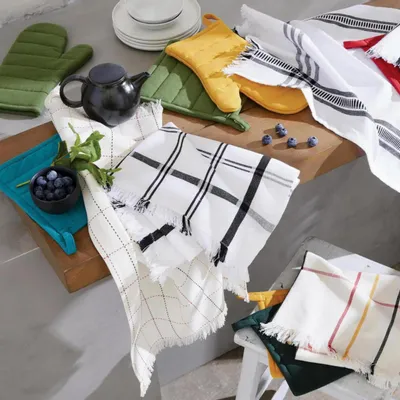 Dish towels - Luan Tea Towel Multico 50 X 70 - MAISON VIVARAISE - SDE VIVARAISE WINKLER