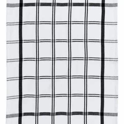 Torchons - Torchon Carol Noir 50 x 70 - MAISON VIVARAISE - SDE VIVARAISE WINKLER