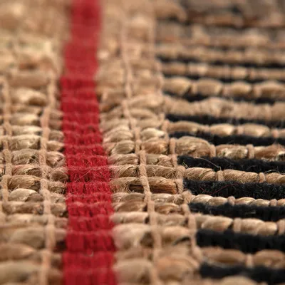 Tapis - Tapis Eden Groseille diamètre 160 - MAISON VIVARAISE - SDE VIVARAISE WINKLER