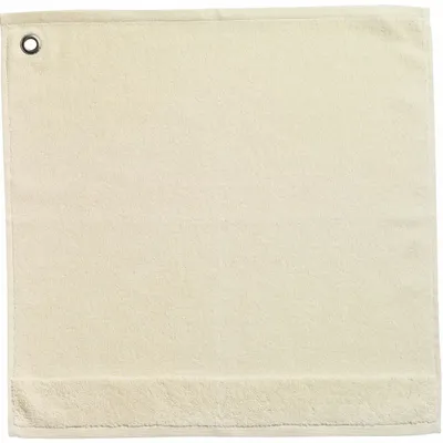 Torchons textile - Essuie-mains oeillet Curl Ivoire 50 x 50 - MAISON VIVARAISE - SDE VIVARAISE WINKLER