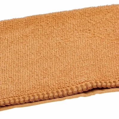 Serviettes de bain - Serviette invité Bora Moutarde 30 x 50 - MAISON VIVARAISE - SDE VIVARAISE WINKLER