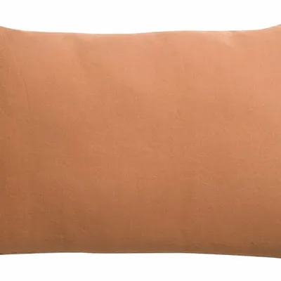 Bed linens - Kala Pillowcase Cannelle 50 X 75 - MAISON VIVARAISE - SDE VIVARAISE WINKLER