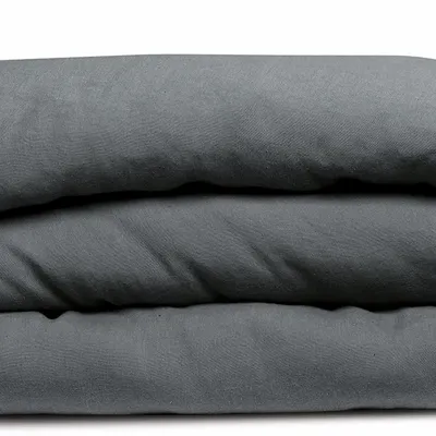 Linge de lit - Housse de couette Kala Carbone 260 x 240 - MAISON VIVARAISE - SDE VIVARAISE WINKLER