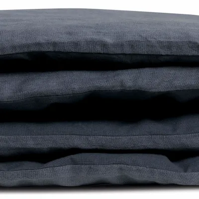 Linge de lit - Housse d'édredon Linco Marine 85 x 200 - MAISON VIVARAISE - SDE VIVARAISE WINKLER