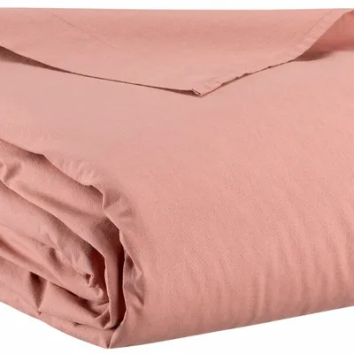 Linge de lit - Drap plat Calita Blush 240 x 300 - MAISON VIVARAISE - SDE VIVARAISE WINKLER