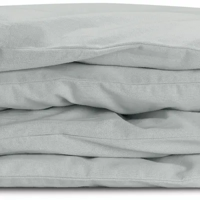 Bed linens - Calita Duvet Cover Perle 85 X 200 - MAISON VIVARAISE - SDE VIVARAISE WINKLER