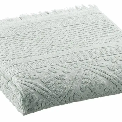 Bath towels - Zoé Bath Towel Jade 50 X 100 - MAISON VIVARAISE - SDE VIVARAISE WINKLER