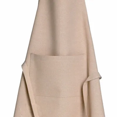 Tabliers de cuisine - Tablier de cuisine recyclé Dario Naturel 85 x 72 - MAISON VIVARAISE - SDE VIVARAISE WINKLER