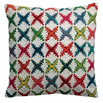 Coussins - Coussin Beth Multico 45 x 45 - MAISON VIVARAISE - SDE VIVARAISE WINKLER