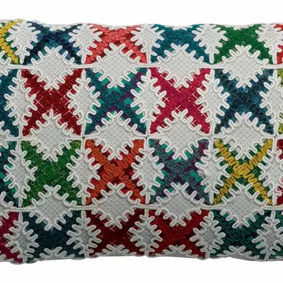 Cushions - Cushion Beth Multico 30 X 50 - MAISON VIVARAISE - SDE VIVARAISE WINKLER