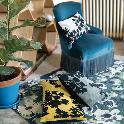 Cushions - Cushion Rosalie Mirabelle 40 X 65 - MAISON VIVARAISE - SDE VIVARAISE WINKLER