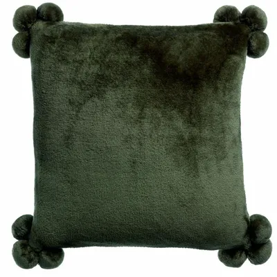 Cushions - Tender Pompons Cushion Fougère 45 X 45 - MAISON VIVARAISE - SDE VIVARAISE WINKLER