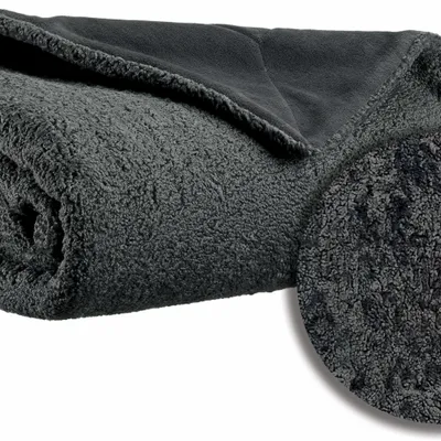 Plaids - Plaid Barry Cendre 130 x 160 - MAISON VIVARAISE - SDE VIVARAISE WINKLER