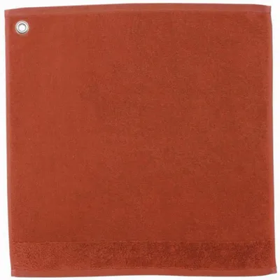 Ustensiles de cuisine - Essuie-mains oeillet Curl Terracotta 50 x 50 - MAISON VIVARAISE - SDE VIVARAISE WINKLER