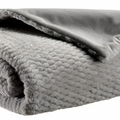 Throw blankets - Throw Georgia Perle 140 X 180 - MAISON VIVARAISE - SDE VIVARAISE WINKLER