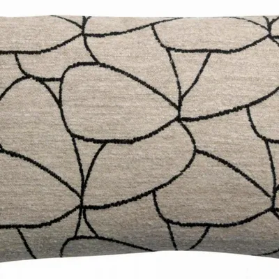 Cushions - Cushion Dany Blanc/Noir 40 X 65 - MAISON VIVARAISE - SDE VIVARAISE WINKLER