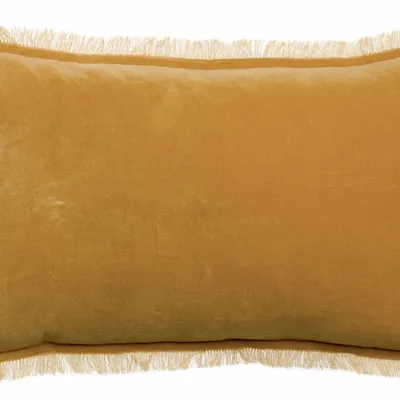Cushions - Plain Cushion Fara Mirabelle 30 X 50 - MAISON VIVARAISE - SDE VIVARAISE WINKLER