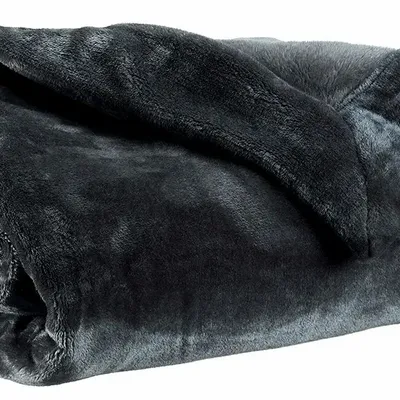 Throw blankets - Tender Throw Blanket Cendre 150 X 200 - MAISON VIVARAISE - SDE VIVARAISE WINKLER