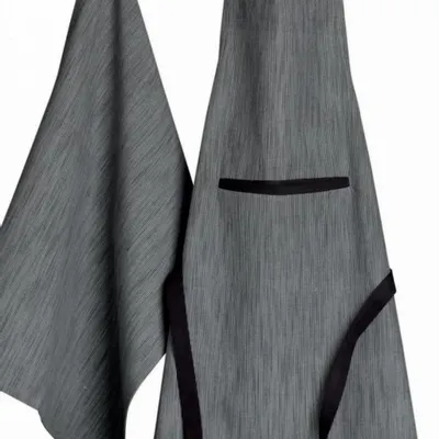 Aprons - Apron Organic Moana Ombre 72 X 85 - MAISON VIVARAISE - SDE VIVARAISE WINKLER