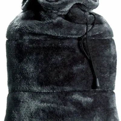 Bed linens - Tender Hot Water Bottle Cendre 23 X 33 - MAISON VIVARAISE - SDE VIVARAISE WINKLER