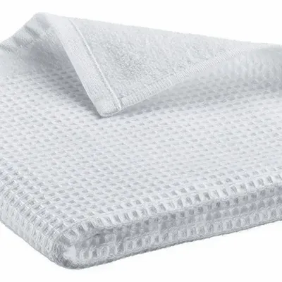 Napkins - Recycled Guest Towel Abby Blanc 30 X 50 - MAISON VIVARAISE - SDE VIVARAISE WINKLER