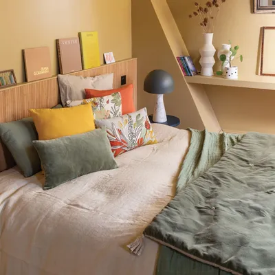 Cushions - Plain Cushion Elise Verveine 40 X 65 - MAISON VIVARAISE - SDE VIVARAISE WINKLER