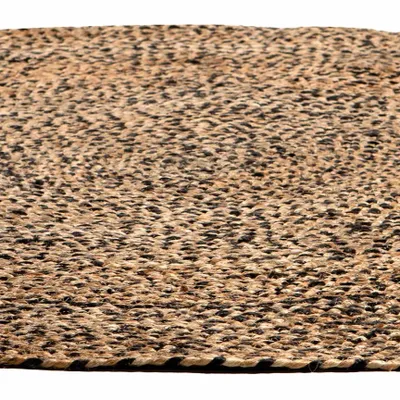 Tapis - Tapis Elliot Carbone diamètre 160 cm - MAISON VIVARAISE - SDE VIVARAISE WINKLER