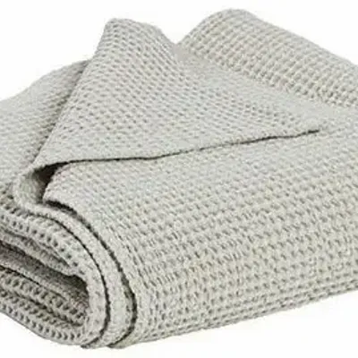 Plaids - Plaid recyclé Maia Lin 140 x 200 - MAISON VIVARAISE - SDE VIVARAISE WINKLER