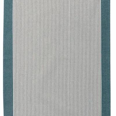 Torchons - Torchon recyclé Dinis Paon 50 x 70 - MAISON VIVARAISE - SDE VIVARAISE WINKLER