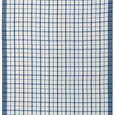 Torchons - Torchon recyclé Evan Blanc/bleu 50 x 70 - MAISON VIVARAISE - SDE VIVARAISE WINKLER