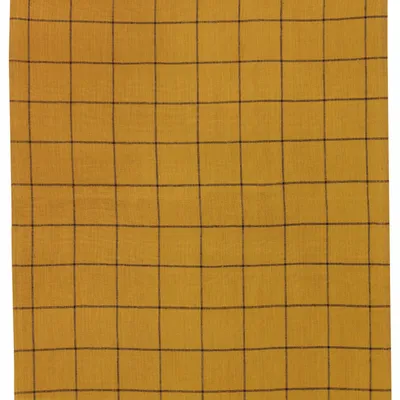 Torchons - Torchon Metis Kilia carreaux Bronze 50 x 70 - MAISON VIVARAISE - SDE VIVARAISE WINKLER