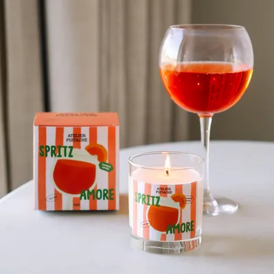 Candles - Scented candle spritz amore 200 gr - ATELIER PISTACHE