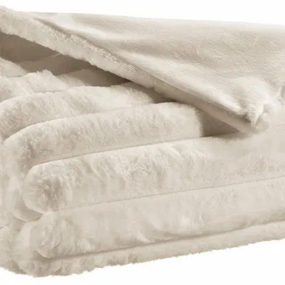 Linge de lit - Jeté de lit Alice Neige 240 x 260 - MAISON VIVARAISE - SDE VIVARAISE WINKLER
