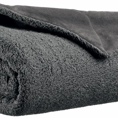 Throw blankets - Throw Barry Carbone 130 X 160 - MAISON VIVARAISE - SDE VIVARAISE WINKLER