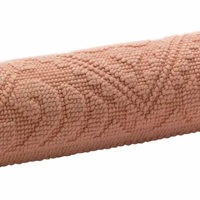 Autres linges de bain - Tapis de bain uni Enzo Argile 54 x 110 - MAISON VIVARAISE - SDE VIVARAISE WINKLER