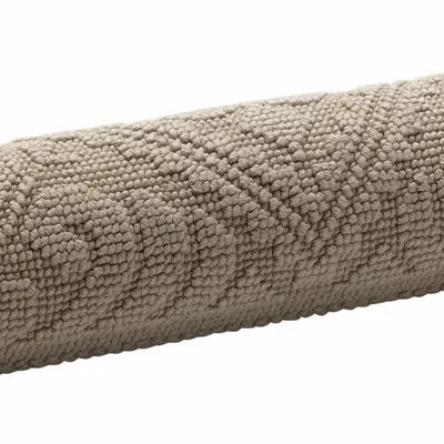Autres linges de bain - Tapis de bain uni Enzo Chamois 54 x 110 - MAISON VIVARAISE - SDE VIVARAISE WINKLER