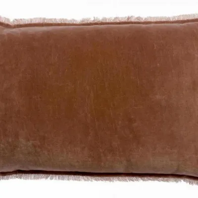 Coussins - Coussin uni Fara Bois de rose 40 x 65 - MAISON VIVARAISE - SDE VIVARAISE WINKLER