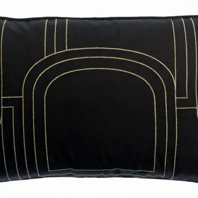 Cushions - Cushion Jaden Caviar 40 X 65 - MAISON VIVARAISE - SDE VIVARAISE WINKLER