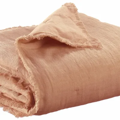 Plaids - Plaid uni Laly Epice 135 x 200 - MAISON VIVARAISE - SDE VIVARAISE WINKLER