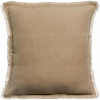 Coussins - Coussin uni Laly Galet 45 x 45 - MAISON VIVARAISE - SDE VIVARAISE WINKLER
