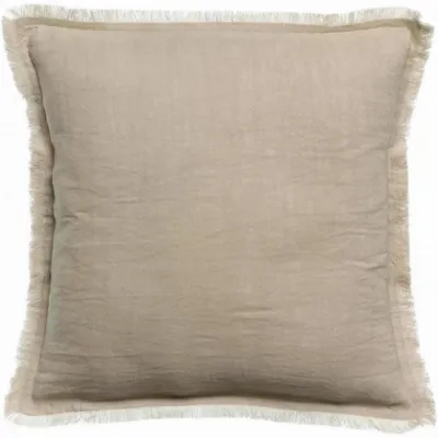 Coussins - Coussin uni Laly Lin 45 x 45 - MAISON VIVARAISE - SDE VIVARAISE WINKLER