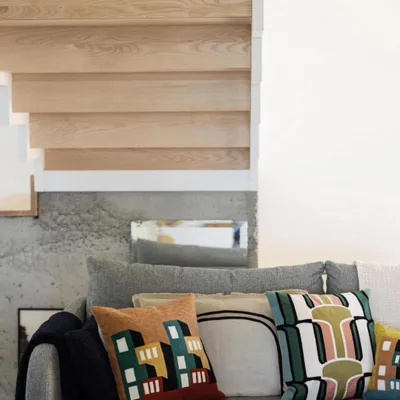 Coussins - Coussin brodé Suri Multico 45 x 45 - MAISON VIVARAISE - SDE VIVARAISE WINKLER