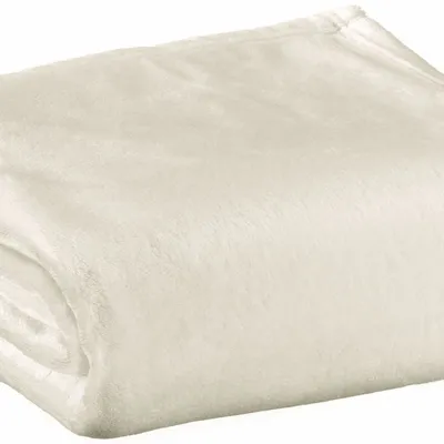 Throw blankets - Recycled Throw Theo Neige 130 X 160 - MAISON VIVARAISE - SDE VIVARAISE WINKLER