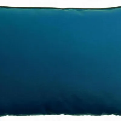 Coussins - Coussin uni Alga outdoor Indigo 40 x 65 - MAISON VIVARAISE - SDE VIVARAISE WINKLER