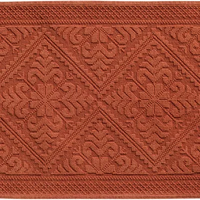 Autres linges de bain - Tapis de bain uni Enzo Sienne 54 x 64 - MAISON VIVARAISE - SDE VIVARAISE WINKLER